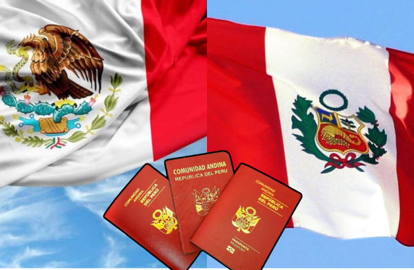 Gobierno peruano ya no exigirá visas a mexicanos