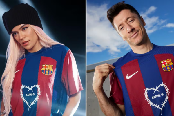 El Barcelona lucirá el logo de Karol G en su camiseta