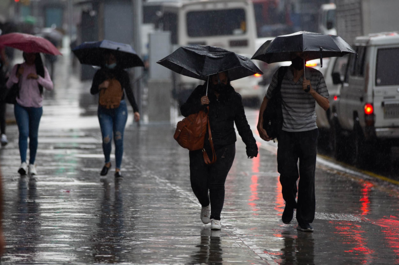 Inameh, lluvias dispersas