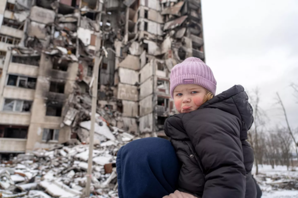 Más de 500 niños muertos en Ucrania
