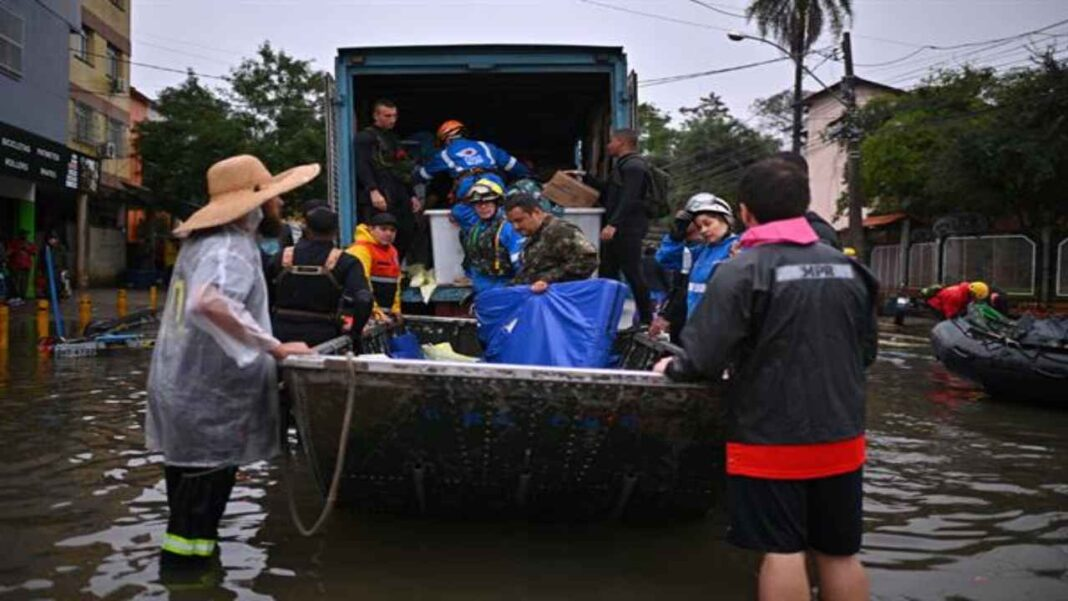 Inundaciones en Brasil