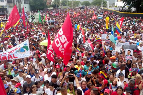 Oficialismo también realiza acto en La Victoria, Aragua