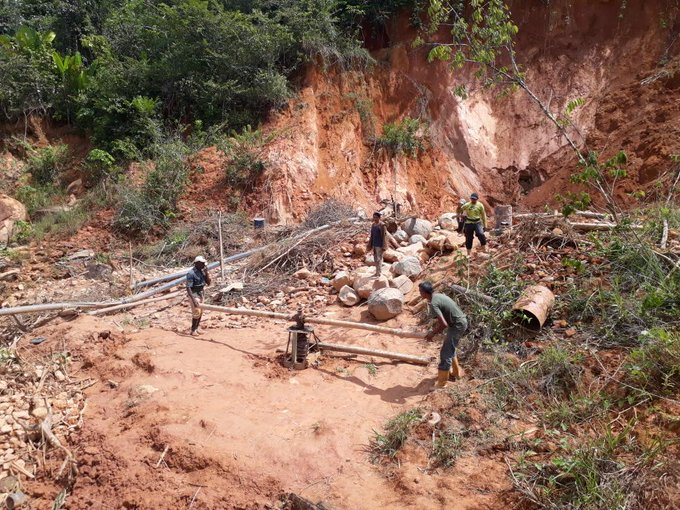 Colapso de mina en Bolívar deja el saldo de cuatro fallecidos