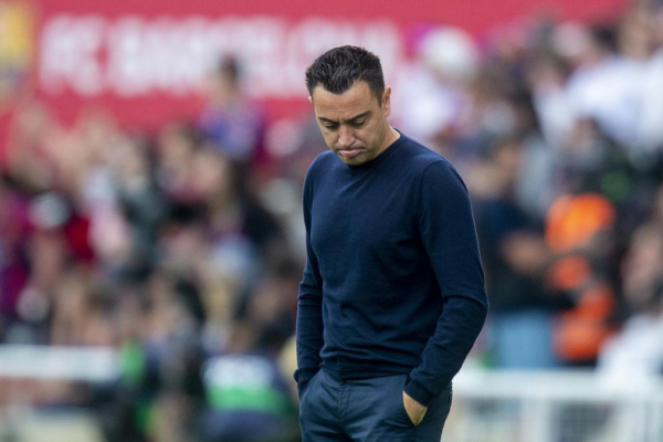 El Barcelona despide a Xavi Hernández