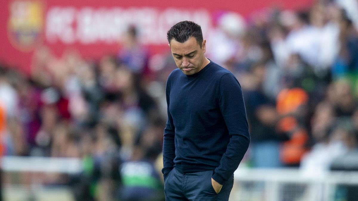 El Barcelona despide a Xavi Hernández