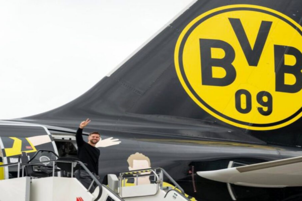 Borussia Dortmund aterrizó en Londres