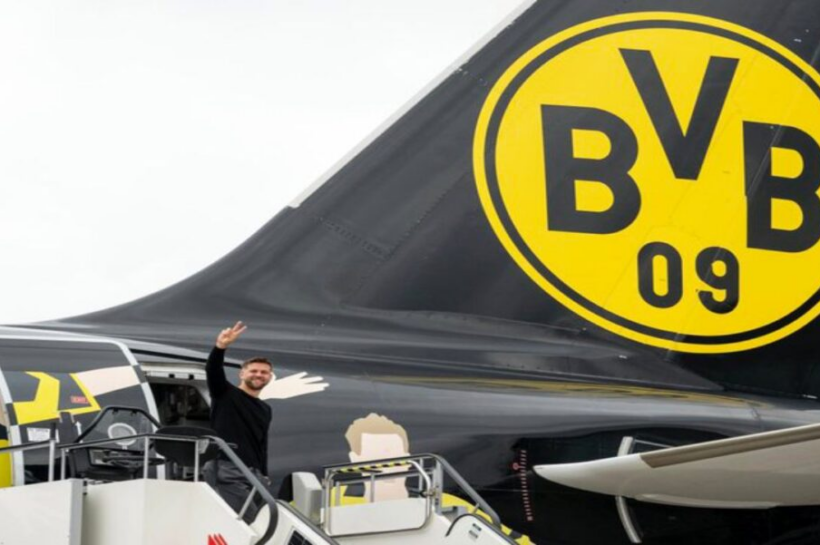 Borussia Dortmund aterrizó en Londres