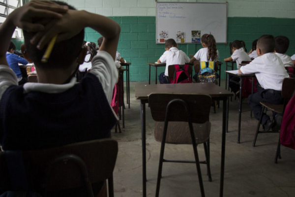 calidad educativa en Venezuela se encuentra bajo amenaza