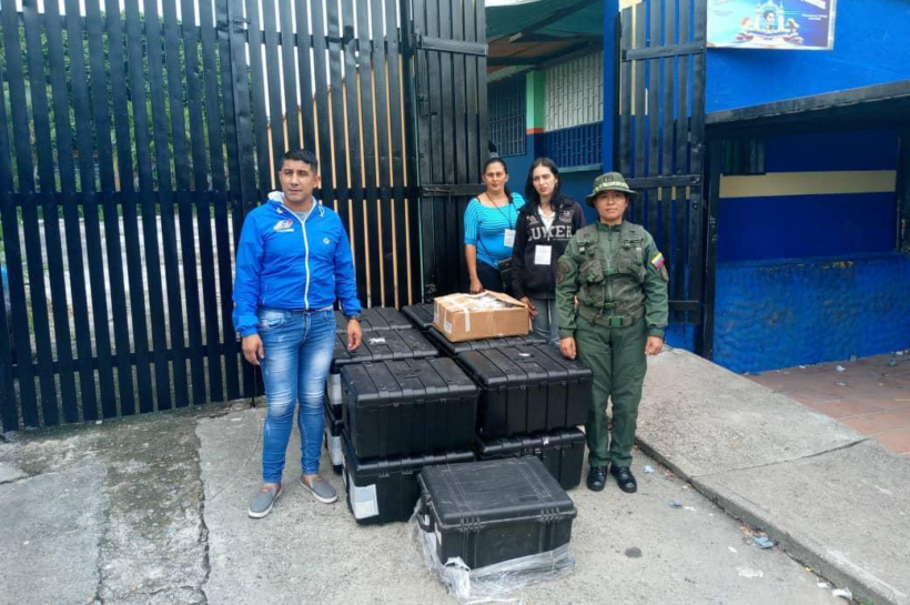 FANB inicia custodia de equipos electorales para capacitación de miembros de mesa