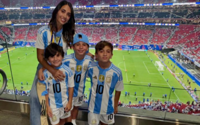 Copa América Antonela Roccuzzo