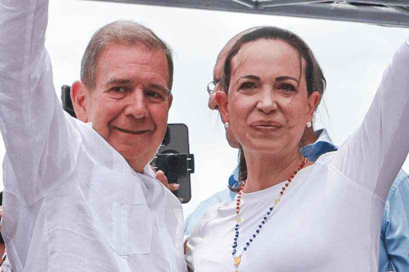 Edmundo González y María Corina Machado