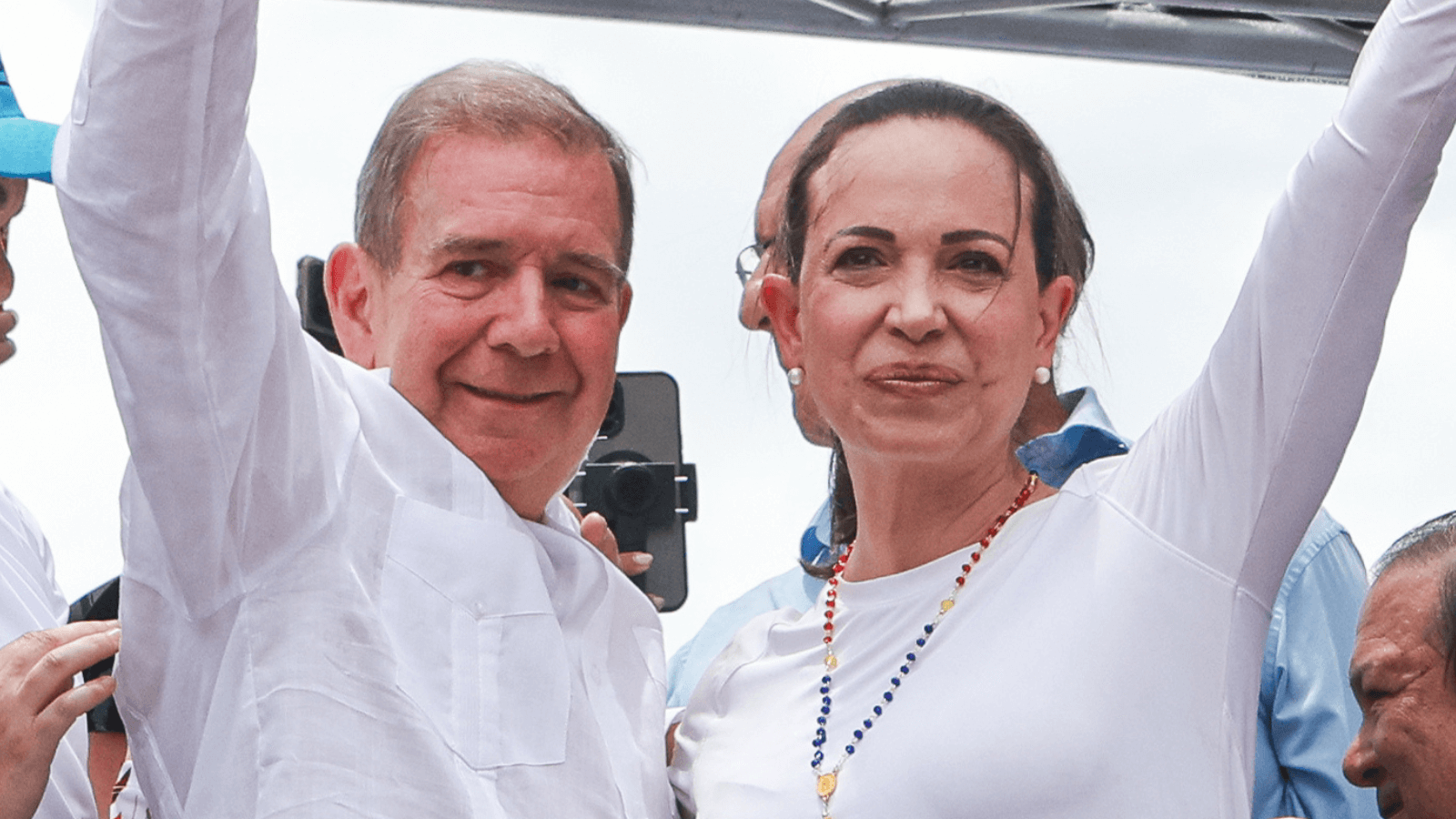 Edmundo González y María Corina Machado
