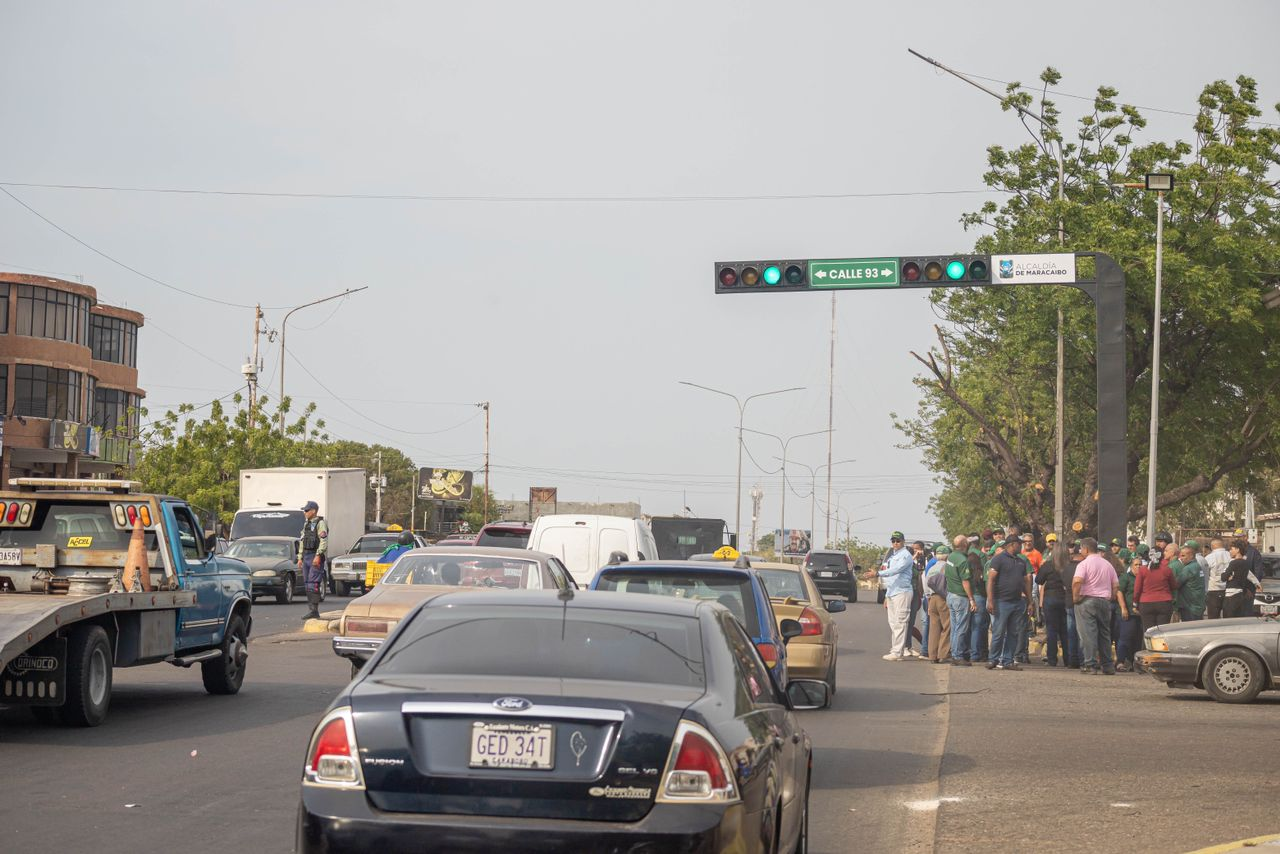 Alcaldía de Maracaibo arranca nueva fase de la semaforización en la Circunvalación 2