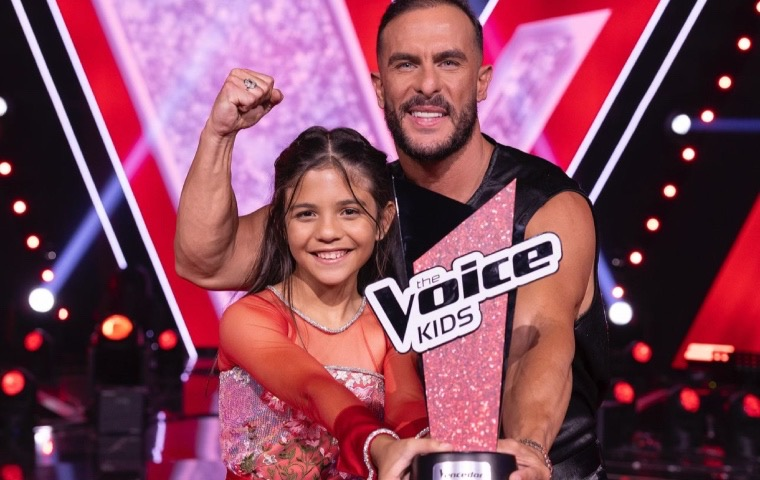 La venezolana Victoria Sánchez ganó La Voz Kids Portugal