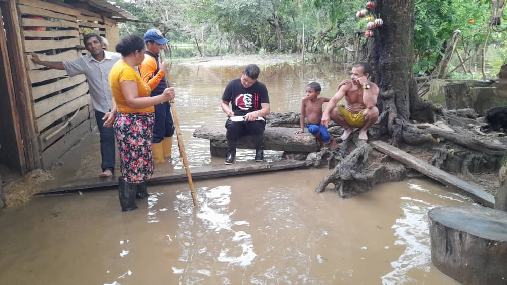 Guárico | Ocho familias afectadas por fuertes lluvias