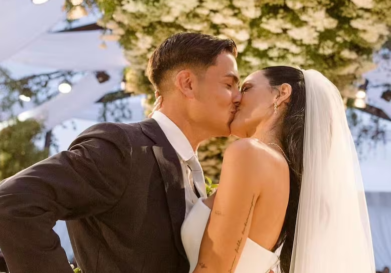 Paulo Dybala y Oriana Sabatini