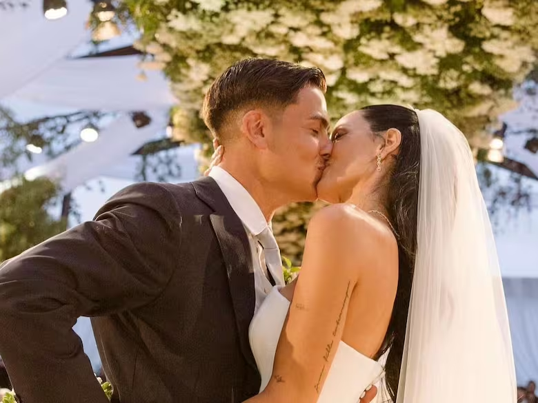 Paulo Dybala y Oriana Sabatini