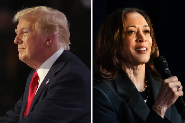 Donald Trump Kamala Harris