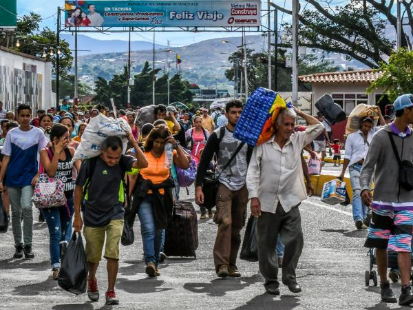 venezolanos en Colombia