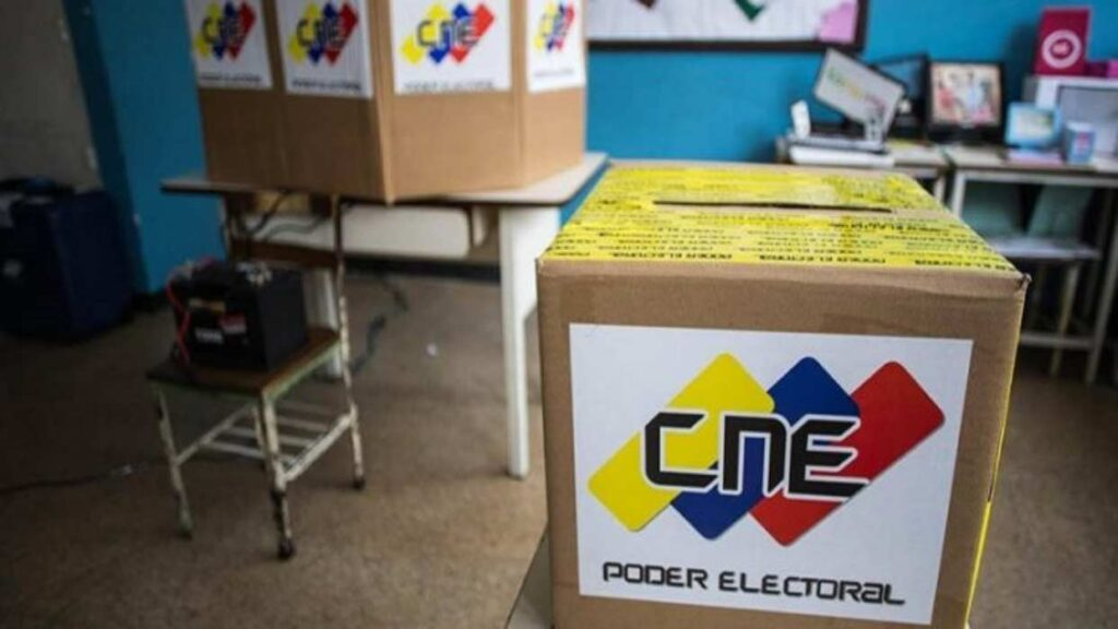 Mesas de votación CNE