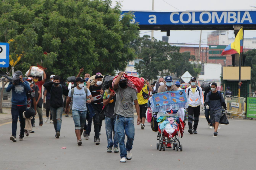 Colombia migrantes venezolanos