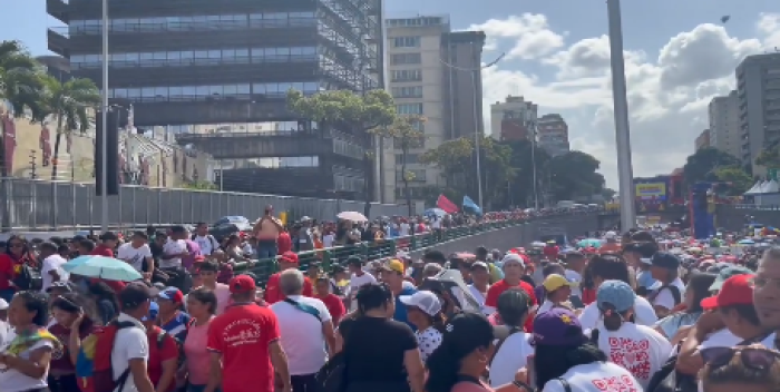 Movilización del chavismo