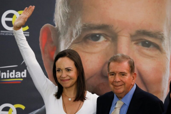 Edmundo González y María Corina Machado