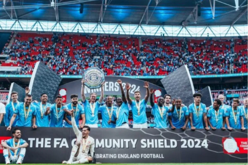 Manchester City campeón de la Community Shield