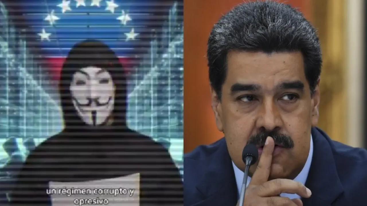 Anonymous expone las cuentas bancarias de Nicolás Maduro