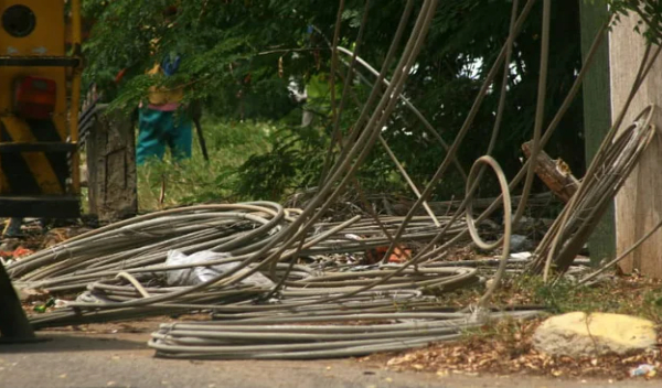 Detienen a un sujeto por robar cableado eléctrico en Maracaibo