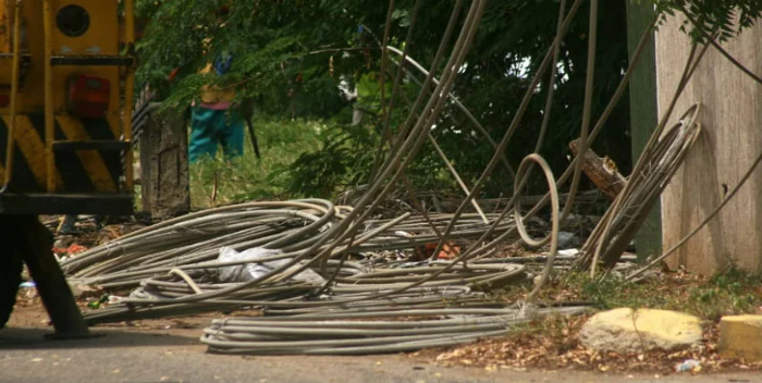 Detienen a un sujeto por robar cableado eléctrico en Maracaibo