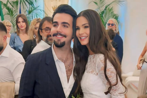 Michelle Bertolini a se casó con integrante de Il volo