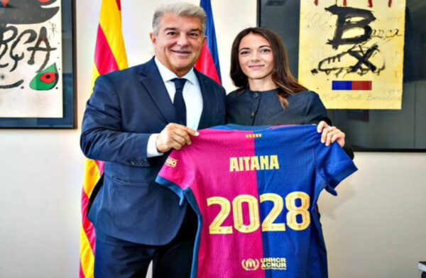 Aitana Bonmatí renueva con el Barcelona