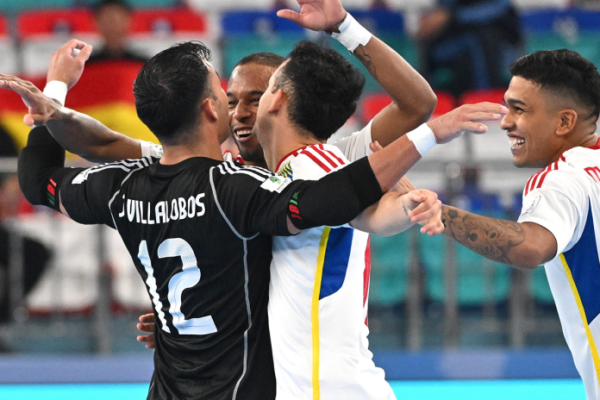 ¡A cuartos! Venezuela vence a España y avanza a la siguiente ronda del Mundial de Futsal