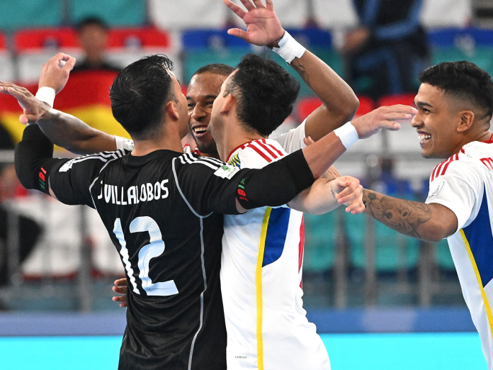 ¡A cuartos! Venezuela vence a España y avanza a la siguiente ronda del Mundial de Futsal