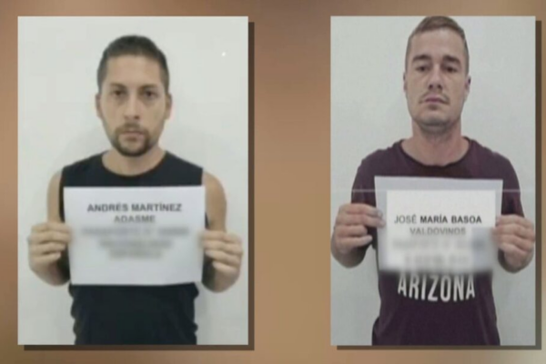 los 2 españoles detenidos