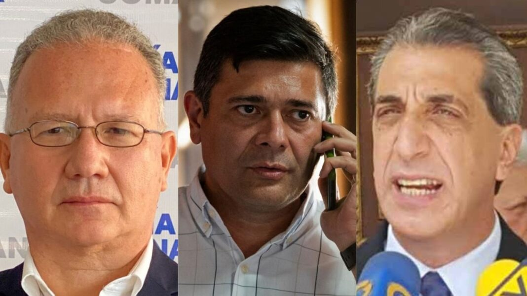 Tarek William Saab vincula a Perkins Rocha, Freddy Superlano y Biaggio Pilieri con publicación de actas