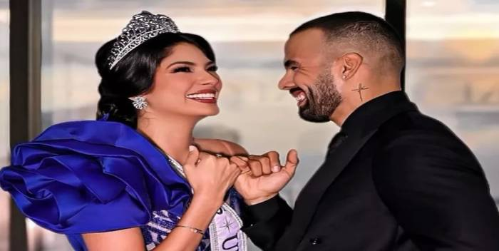 Miss Universo oficializa noviazgo con venezolano