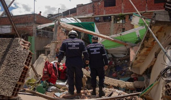 Explosión de bombona de gas, Caricuao, Caracas