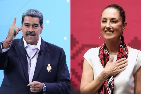 Maduro y Claudia Sheinbaum