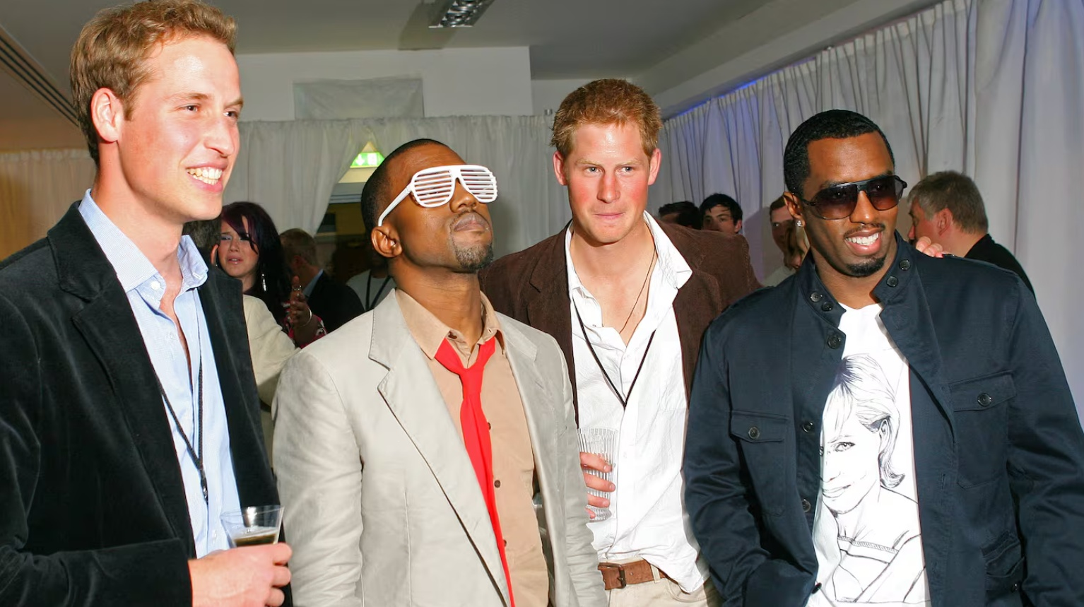 Sean 'Diddy' Combs era gran admirador de los Príncipes William y Harry