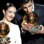 Doblete español: Rodri y Aitana Bonmatí alzaron el balón de oro