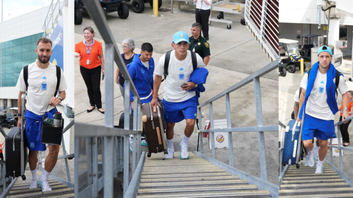 Argentina parte de Miami rumbo a Venezuela antes de la llegada de Milton