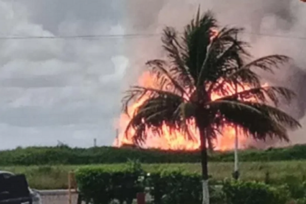 PDVSA reporta cinco heridos por incendio en el complejo Muscar de Monagas