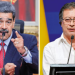 Nicolás Maduro y Gustavo Petro