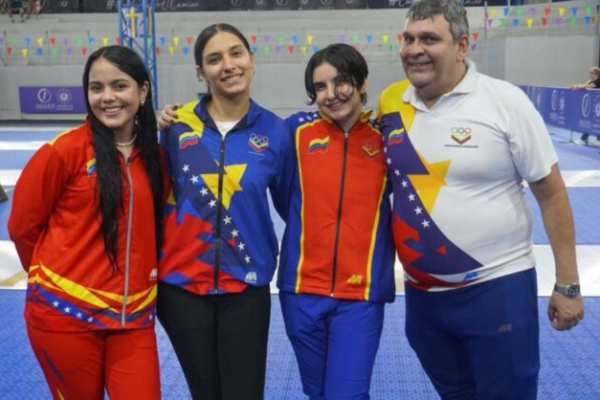 Venezuela es campeona del mundo en espada femenina