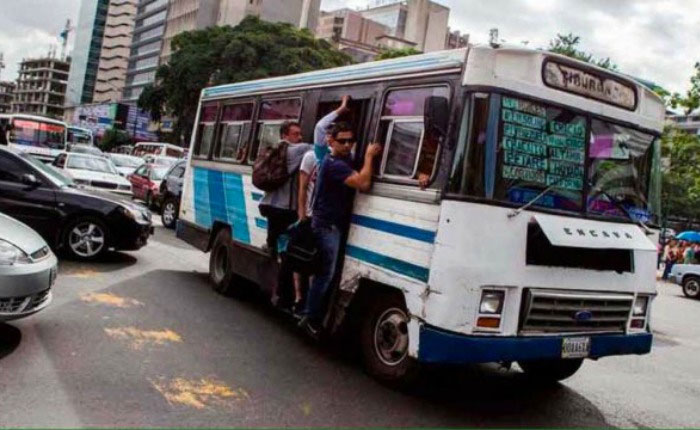 Tarifa mínima del pasaje urbano en Venezuela