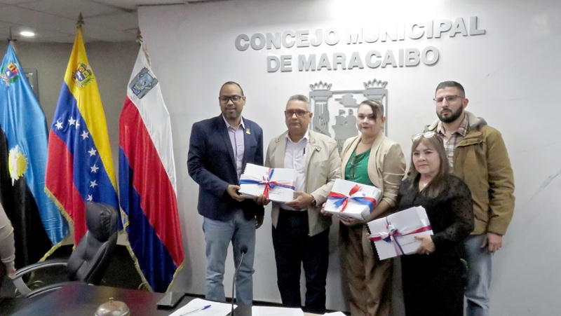 Concejo Municipal de Maracaibo recibe Presupuesto Anual 2025