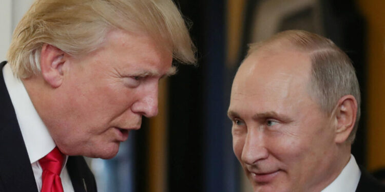 Vladimir Putin felicita a Donald Trump