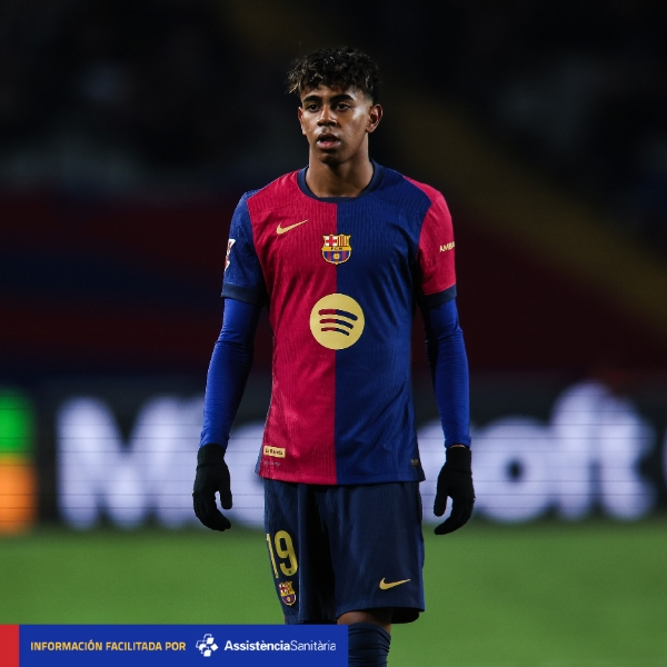 Barcelona confirma lesión de Lamine Yamal